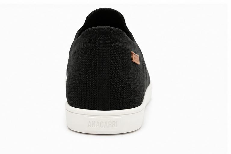 Slip On Anacapri Preto Perfurado Anacapri — foto 3