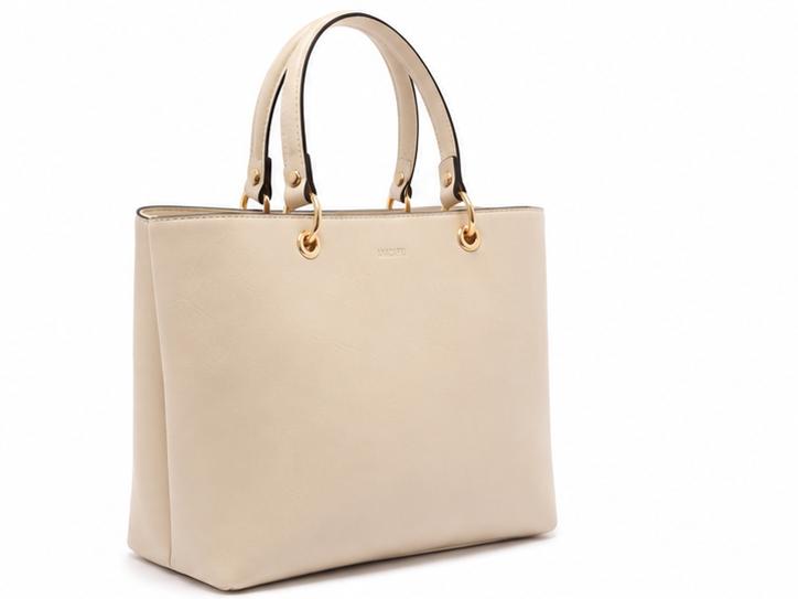 Bolsa Tote Anacapri Couro Creme Anacapri — foto 2